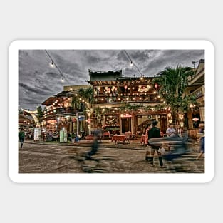 Hoi An - city in Vietnam - at twilight Sticker